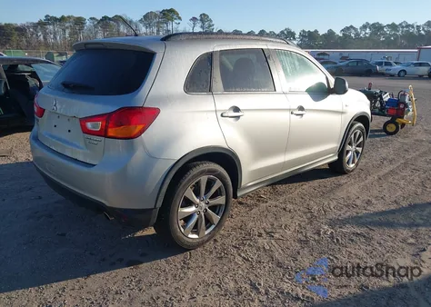 2013 Mitsubishi Outlander Sport Le from USA, damaged, VIN 4A4AR5AU5DE016852
